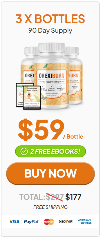 Buy OrexiBurn 3 Bottles